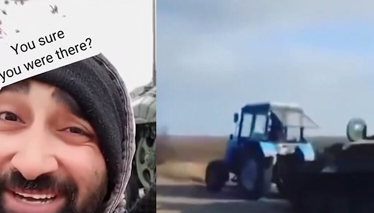 Ukrainos romų pavogto tanko istorijos kulminacija: vaizdo įraše pasirodė ne liudininkai, o pats herojus