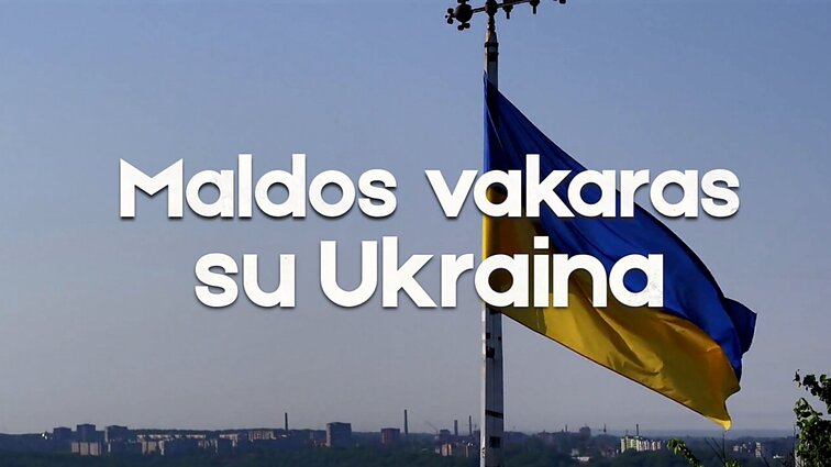 Labas rytas, Lietuva II d. Lukiškių aikštėje – maldos vakaras su Ukraina: Grušas kviečia šauktis Dievo pagalbos