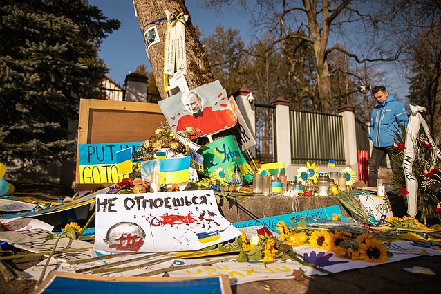 Protestas prie Rusijos ambasados „Laisvė šviečia“, 2 diena