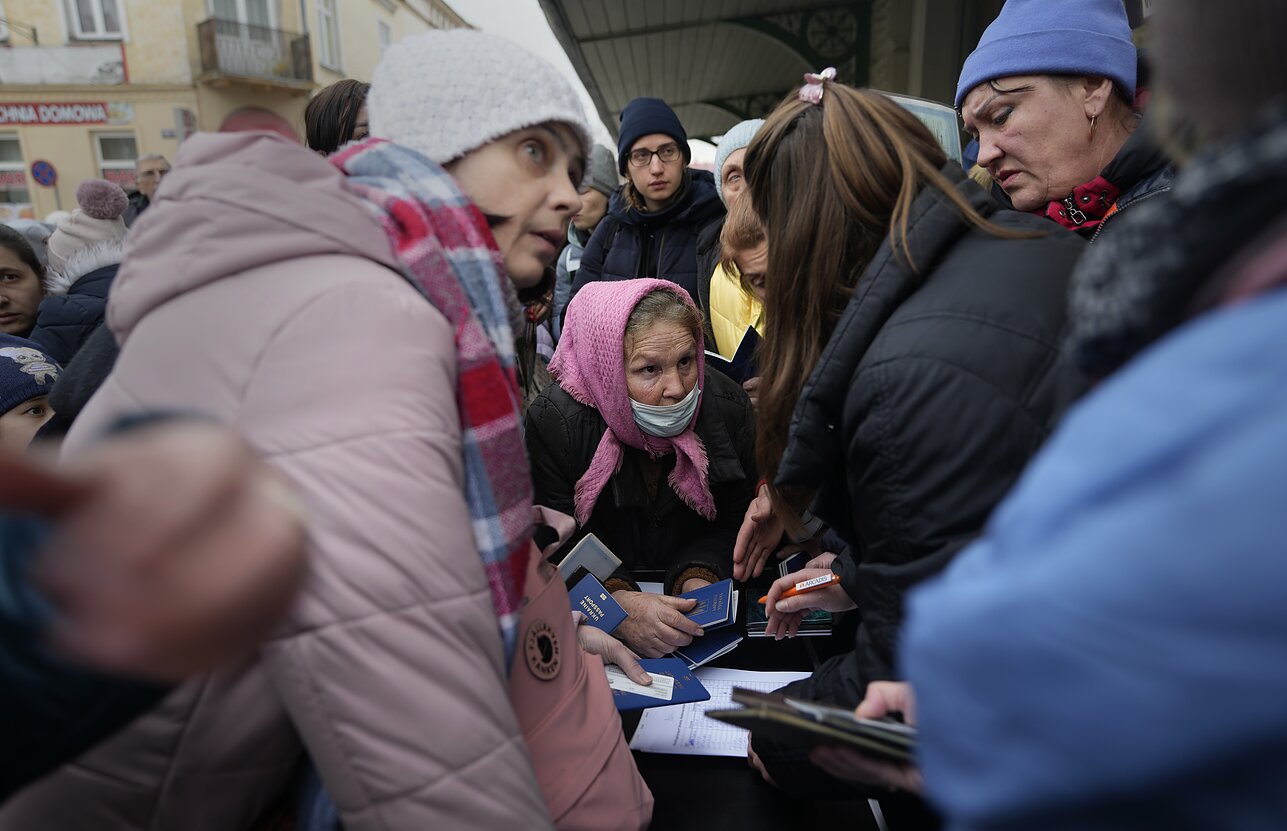 Karo pabėgėliai iš Ukrainos