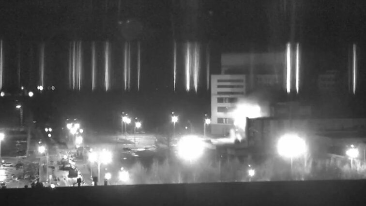 Žinios. Rusija atakavo Zaporižios atominę elektrinę: kilo gaisras, bet jį pavyko numalšinti