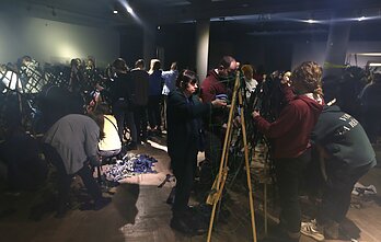 Lvivo gyventojai rengiasi galimam bombardavimui