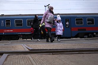 Ukrainian refugees in Hungary