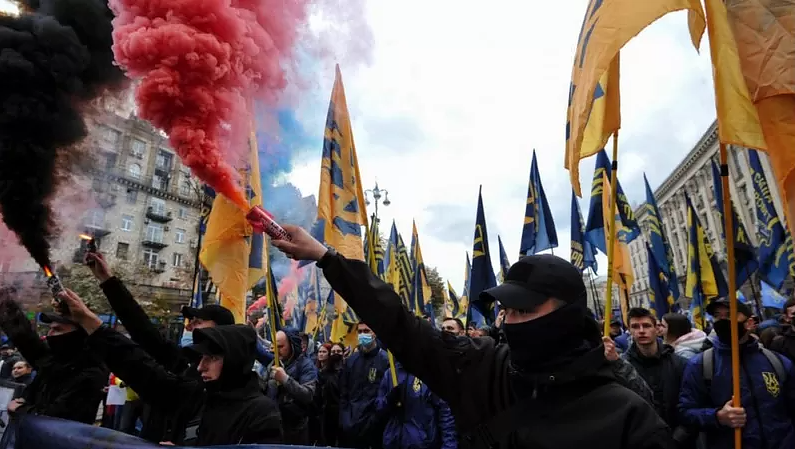Марш украинских радикалов