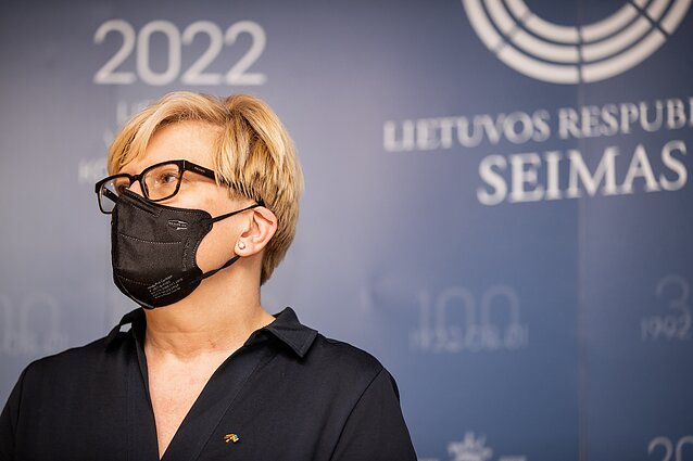 Šimonytė ragina laikytis rimties: dėkime visas pastangas, kad niekas, ką mes darome, nebūtų lengvas grobis Kremliaus propagandistams