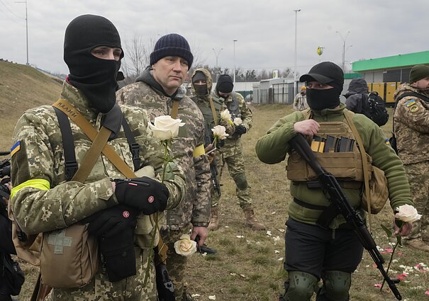 Ukrainos teritorinės gynybos savanoriai