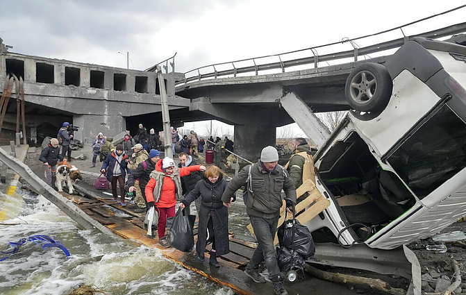 Žinios. Karo pabėgėlių iš Ukrainos skaičius jau perkopė pusantro milijono