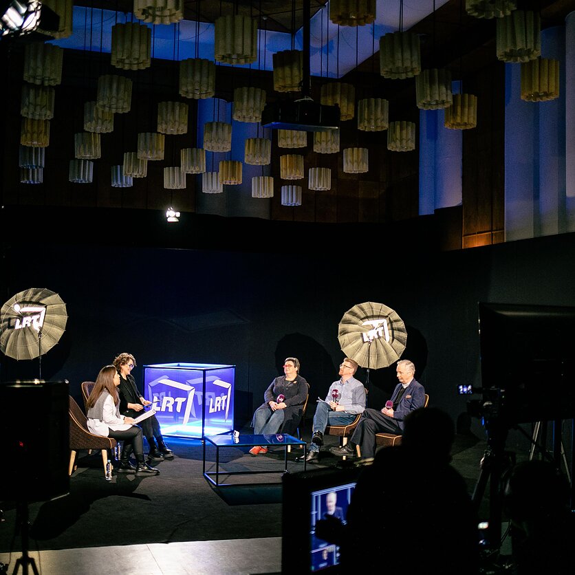 E. Blažio / LRT nuotr., LRT trikalbė diskusija