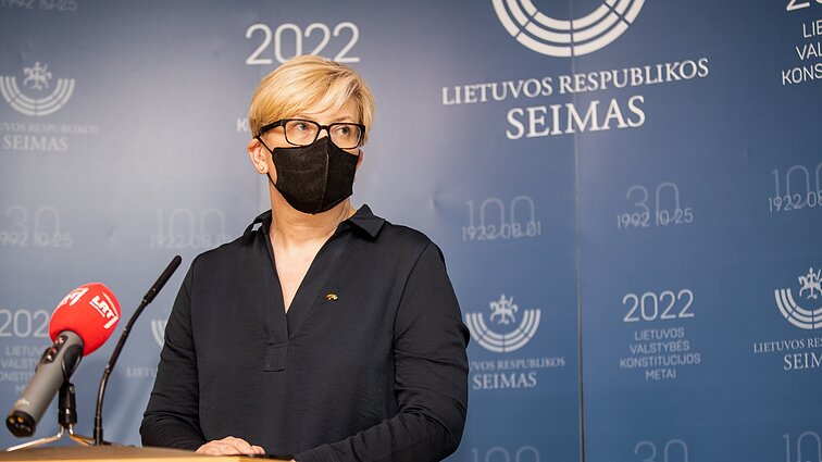 Šimonytė palaiko siūlymus didinti krašto apsaugai skiriamą finansavimą, bet sako, kad būtina matyti aiškų planą