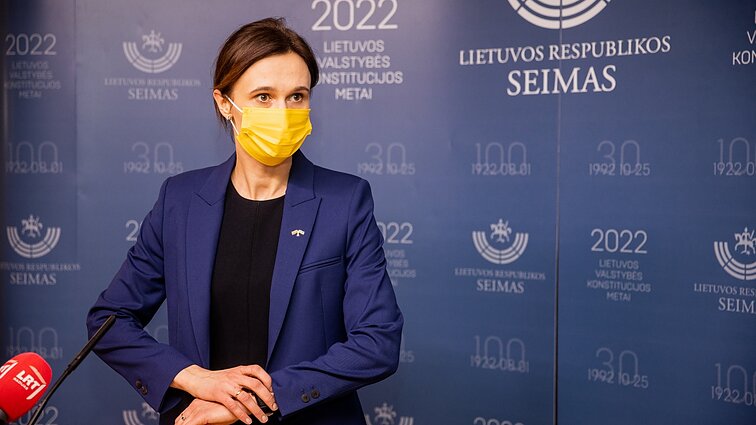 Čmilytė-Nielsen: Ukrainai turi būti suplanuotas greitasis kelias į ES