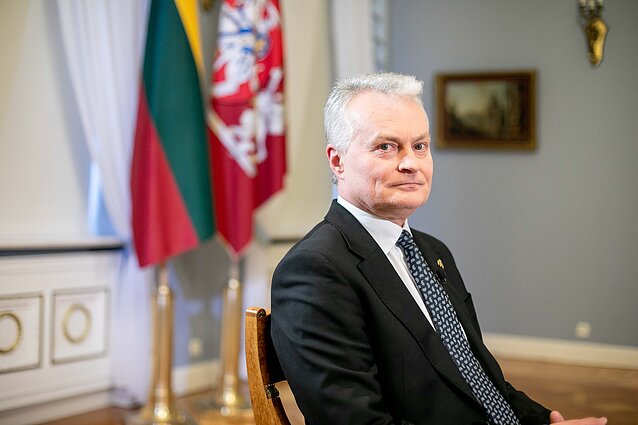 Nausėda kreipėsi į parlamentarus: turime stiprinti visuomenės pasiryžimą gintis ir priešintis, jūs lemiate Lietuvos ateitį