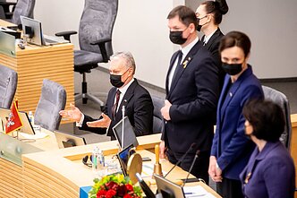 Gitanas Nausėda Seime Gitanas Nausėda Seime