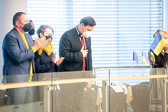 Seimo posėdyje lankėsi Ukrainos ambasadorius Lietuvoje Seimo posėdyje lankėsi Ukrainos ambasadorius Lietuvoje