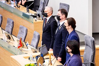Gitanas Nausėda Seime Gitanas Nausėda Seime