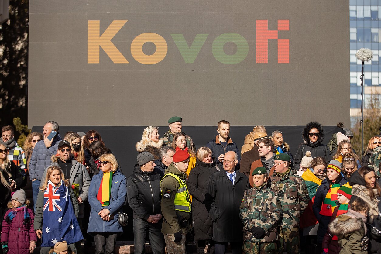 Vilniuje prisiekė naujieji šauliai