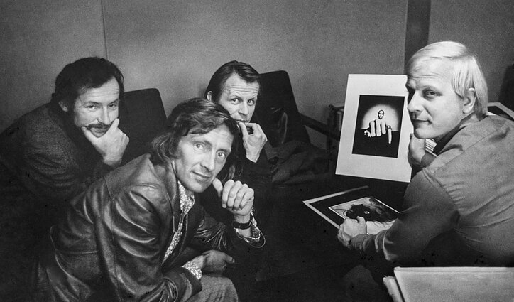Aleksandras Macijauskas, Romualdas Rakauskas, Algimantas Kunčius, Vitalijus Butyrinas (skenuota P. Lileikio)