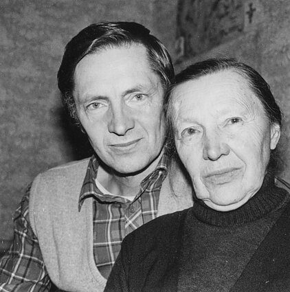 Romualdas Rakauskas, Ona Dargytė-Rakauskienė (skenuota P. Lileikio)