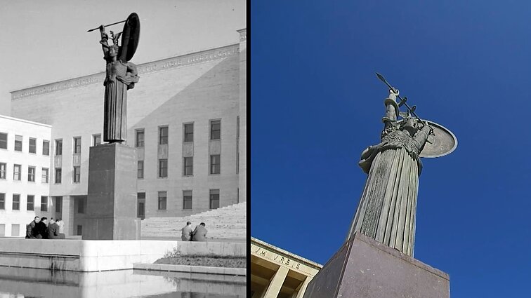 Stop juosta. Maršrutas nr. 163 – Roma I d. Studijų Romoje įrodymai ir revoliucijos žymės ant universiteto sienos