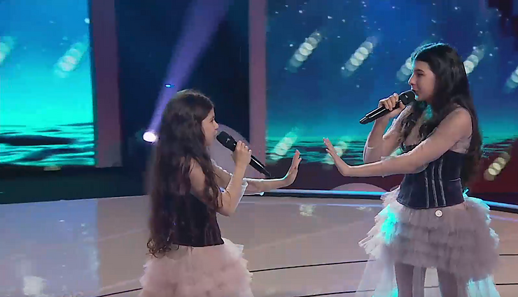 Dainų dainelė 2022. Katrina ir Patricija Gyulbudaghyants – „Laikas dugne“