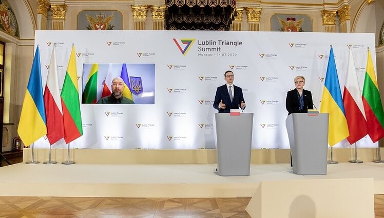 Panorama. Lietuvos ir Lenkijos premjerai sutaria – sankcijas Rusijai būtina stiprinti (su vertimu į gestų k.)