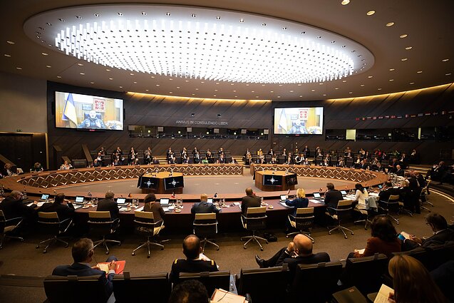NATO gynybos ministrų susitikimas Briuselyje