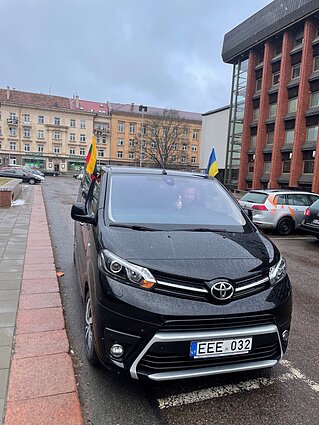 Kelionė Ukrainon prasideda, LNOBT