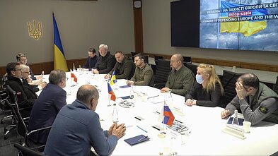 Lenkijos, Čekijos ir Slovėnijos premjerų vizitas Kyjive Lenkijos, Čekijos ir Slovėnijos premjerų vizitas Kyjive