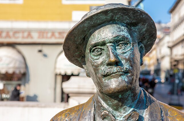 Skulptūra Jamesui Joyce`ui