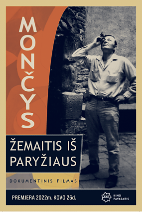 Filmo „Mončys. Žemaitis iš Paryžiaus“ plakatas 
