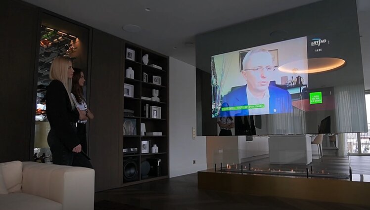 Išskirtiniai apartamentai prestižo gatvėje