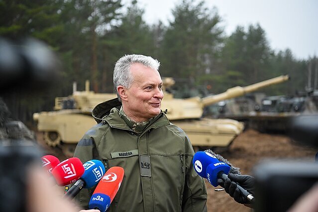 Nausėda apie JAV pajėgas Lietuvoje: svarbu, kad „ne draugai“ matytų ant mūsų žemės padėtus kareiviškus batus