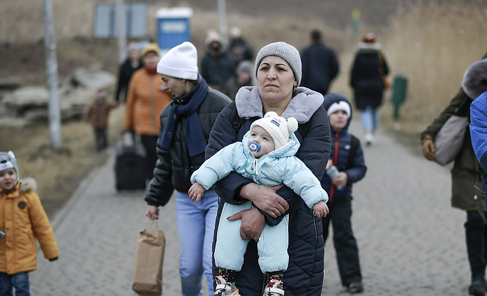Žinios. Lietuvoje jau registravosi per 20 tūkst. karo pabėgėlių iš Ukrainos