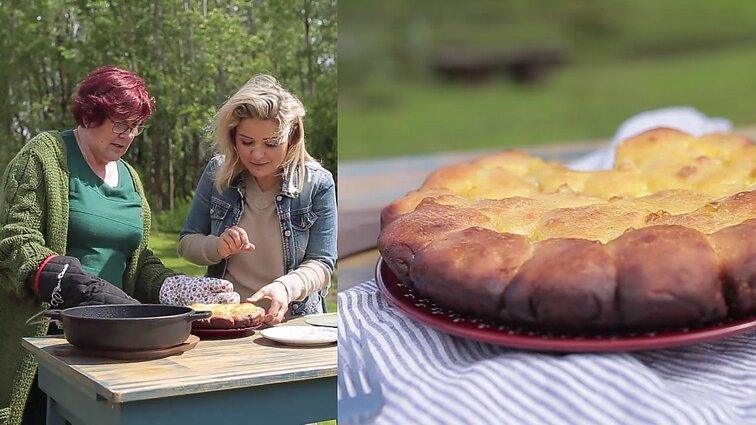 Legendinis Kupiškio krašto receptas: pakišuolis su spirgučiais