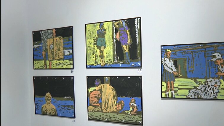 Meno mugė „ArtVilnius“ surengė aukcioną Ukrainai paremti: dalyviai galėjo įsigyti Ukrainos menininkų kūrinių