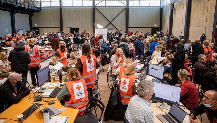 Žinios. Lietuvoje jau registravosi daugiau nei 22 tūkst. karo pabėgėlių iš Ukrainos