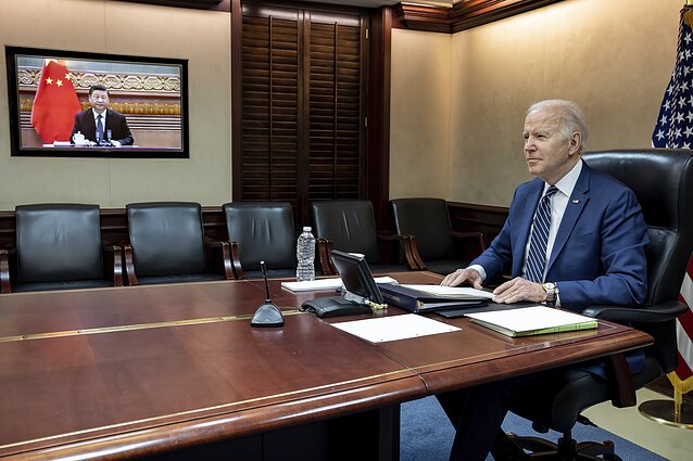 Joe Bidenas ir Xi Jinpingas Joe Bidenas ir Xi Jinpingas