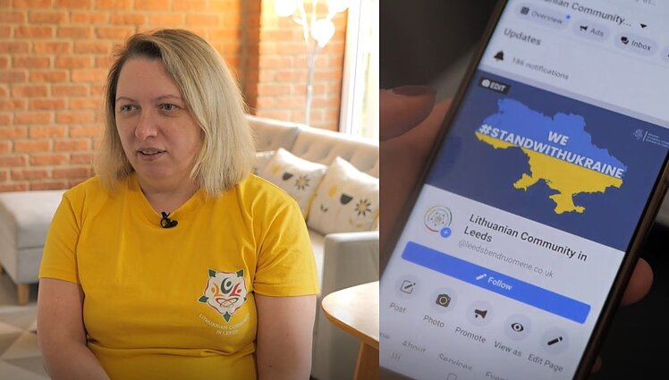 Lidso lietuviai padeda ukrainiečiams