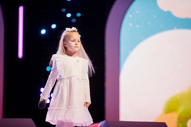 Dainų dainelė 2022. Barbora Petrauskaitė – „Baltas ėriukas“