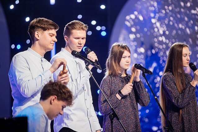 Dainų dainelė 2022. Mišrus ansamblis – „Palaimingas lietus“