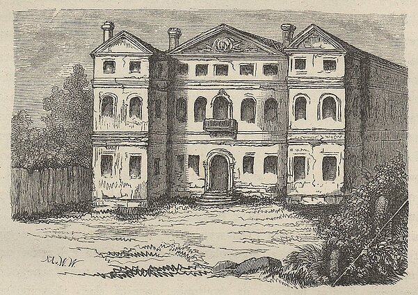 Sluškų rūmai 1871 m.