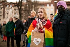 Prie Seimo – palaikymo akcija Partnerystės įstatymui