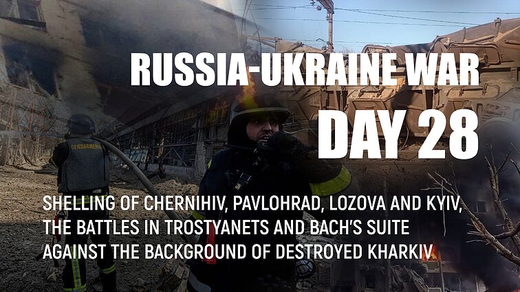 Day 28 of invasion. Russian military bomb a railway station in Dnipropetrovsk region