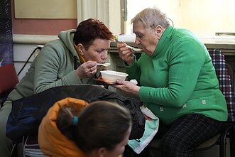 Украинские военные беженцы Украинские военные беженцы