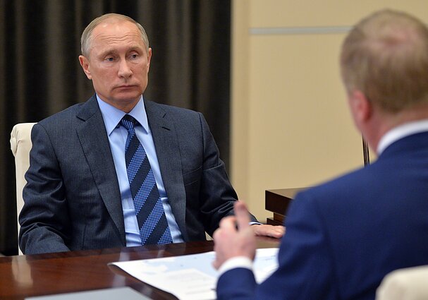 Vladimiras Putinas ir Anatolijus Čubais