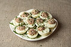 Įdaryti kiaušiniai (asociatyvi nuotr.)