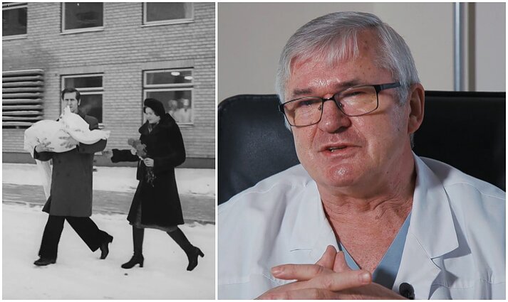 Akušeris apie skirtumus tarp gimdymo sovietmečiu ir šiandien: buvo daromi du protu nesuvokiami dalykai