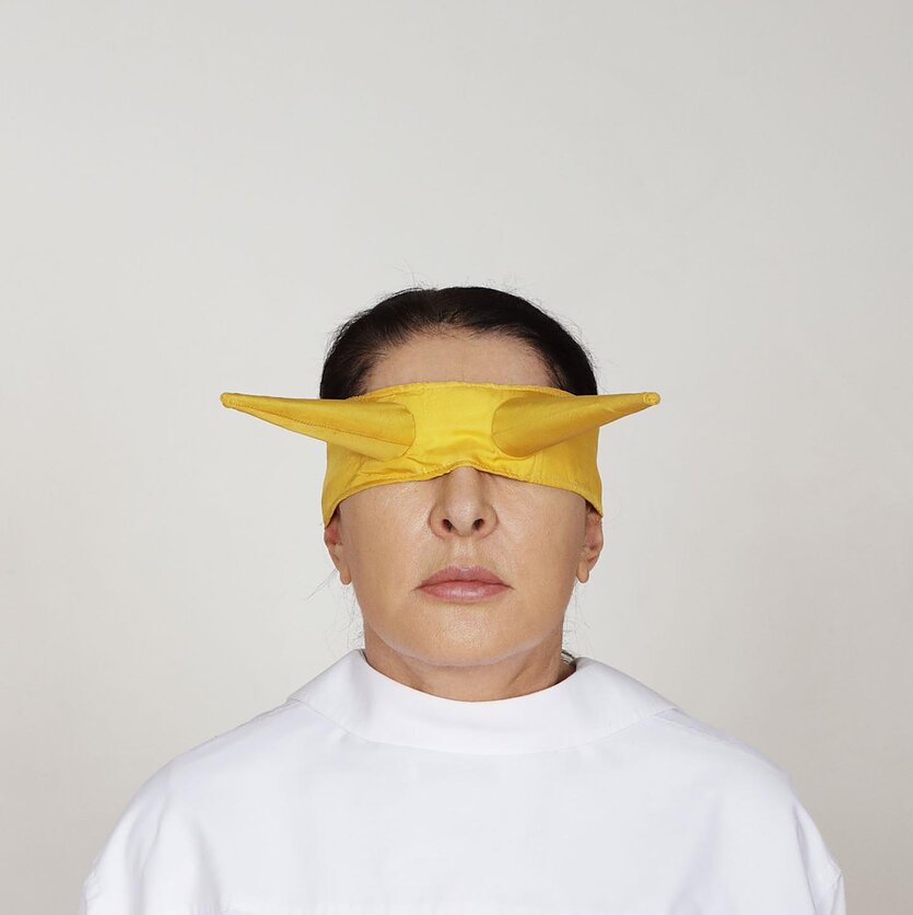 menininkė Marina Abramović  
