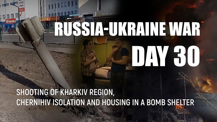 Day 30 of invasion. Russian troops shoot humanitarian aid point in Kharkiv