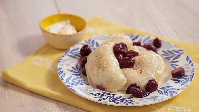 Ukrainietiški virtinukai su vyšniomis