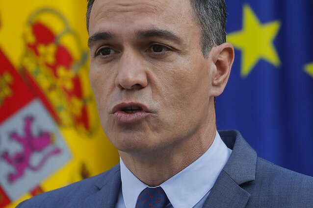  Ispanijos premjeras Pedro Sanchezas